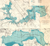 Clear Lake Flood Map 1972 Clear Lake Flood Map 1972