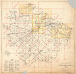 Fort Bend County Map 1960 Fort Bend County Map 1960