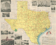 Texas Highway System Map 1936 (Back) Texas Highway System Map 1936 Back