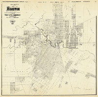 Office map of the city of Houston 1890 Office map of the city of Houston 1890