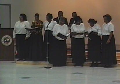 J.D. Walker Black History Gospel Program